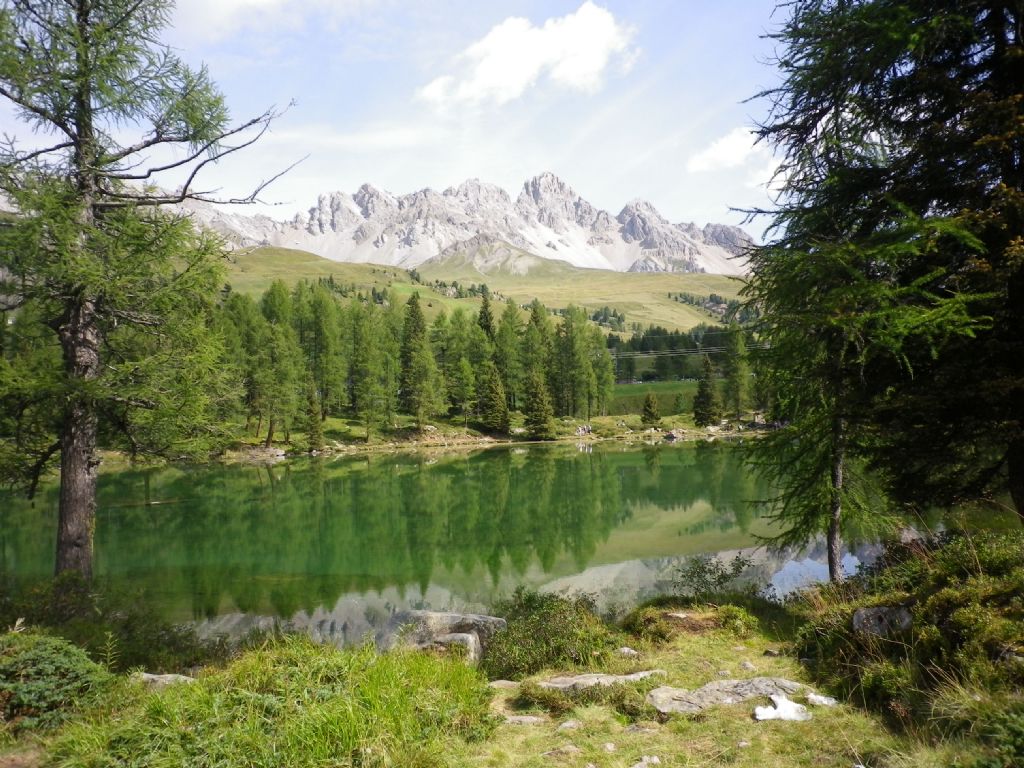 Il lago di San Pellegrino